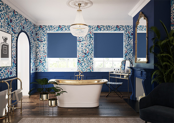 Rimini (FR Blackout), Lapis Lazuli - Roller Blind - Image 8